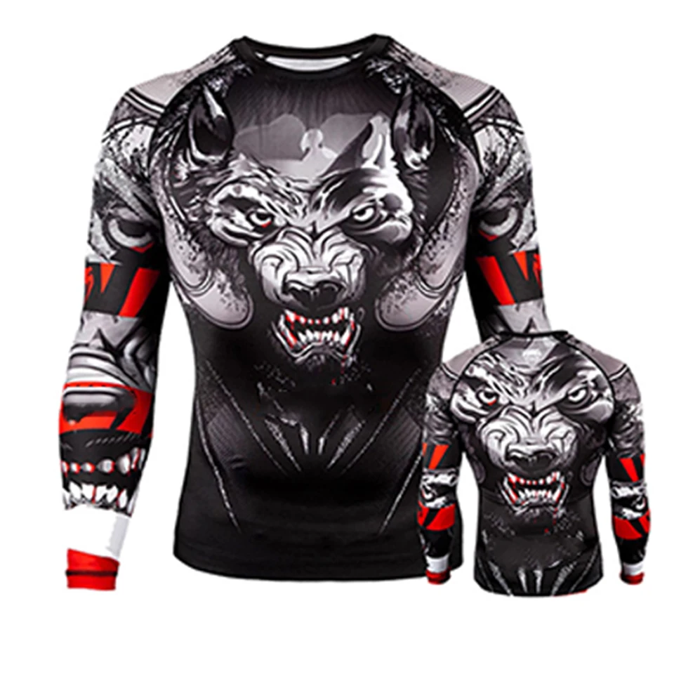 MMA Clothing Rashgaurd Jiu Jusit T-shirt Venomous snake Boxing Jerseys Muay Thai Bjj T-shirts MMA Rash Guard Fitness Fights Tee
MMA Clothing Rashgaurd Jiu Jusit T-shirt Venomous snake Boxing Jerseys Muay Thai Bjj T-shirts MMA Rash Guard Fitness Fights Tee