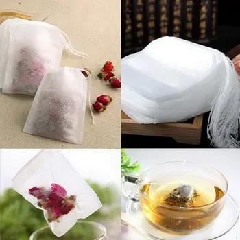 Tea Bags 500Pcs 7 x 9 CM Empty Tea Bag With String Heal Seal Filter infuser Strain for Loose Coffee tea Disposable paper bags
Tea Bags 500Pcs 7 x 9 CM Empty Tea Bag With String Heal Seal Filter infuser Strain for Loose Coffee tea Disposable paper bags