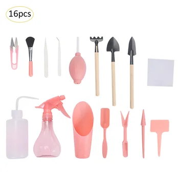 Succulent Planting Tools 16pcs Mini Garden Hand Tool Shovel Spade Rake Tweezers Kettle Succulent Plants Planting Bonsai Tools
Succulent Planting Tools 16pcs Mini Garden Hand Tool Shovel Spade Rake Tweezers Kettle Succulent Plants Planting Bonsai Tools