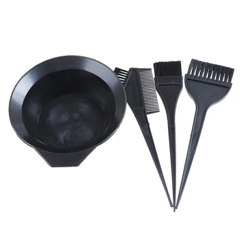 4Pcs/set Hair Color Dye Bowl Comb Brushes Tool Kit Hair Dyeing Tools Salon Hairdressing Styling Tint DIY Tool
4Pcs/set Hair Color Dye Bowl Comb Brushes Tool Kit Hair Dyeing Tools Salon Hairdressing Styling Tint DIY Tool