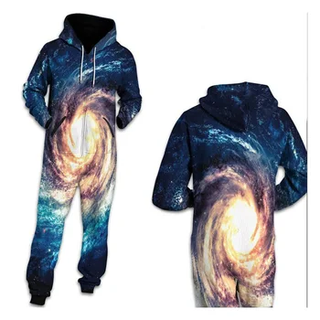 Galaxy Space Series 3D Printed Romper Womens Jumpsuits Hooded Playsuits Full Sleeve Casual Bodysuits Fashion Overalls CLYA27 
Galaxy Space Series 3D Printed Romper Womens Jumpsuits Hooded Playsuits Full Sleeve Casual Bodysuits Fashion Overalls CLYA27
