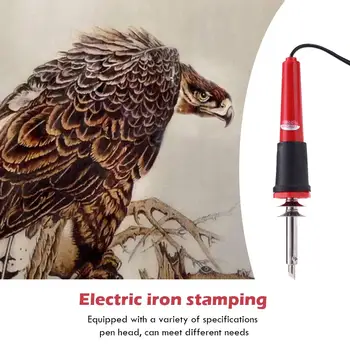 37pcs/set Electric Soldering Iron Wood Board Gourd Carving Pen Pyrography Tool Equipped with Toolkit Easy to Carry out
37pcs/set Electric Soldering Iron Wood Board Gourd Carving Pen Pyrography Tool Equipped with Toolkit Easy to Carry out