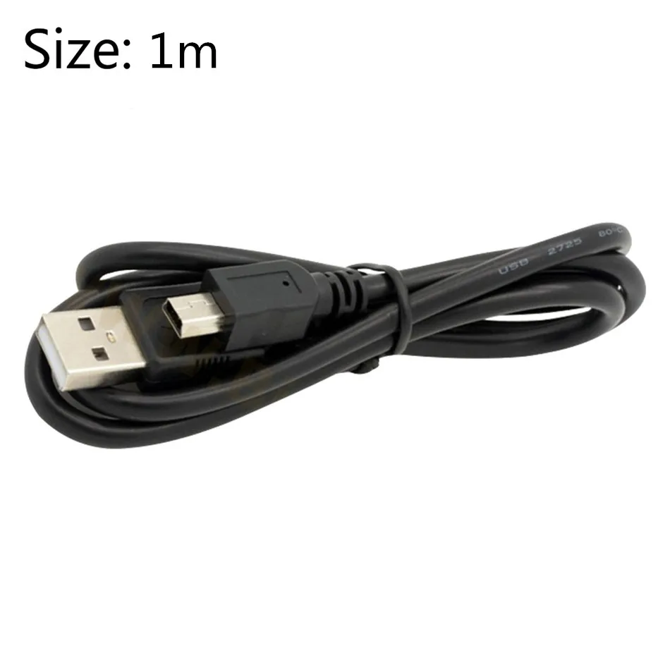 Mini USB 2.0 Cable 5Pin Mini USB to USB Fast Data Charger Cables for MP3 MP4 Player Car DVR GPS Digital Camera HDD Smart TV
Mini USB 2.0 Cable 5Pin Mini USB to USB Fast Data Charger Cables for MP3 MP4 Player Car DVR GPS Digital Camera HDD Smart TV