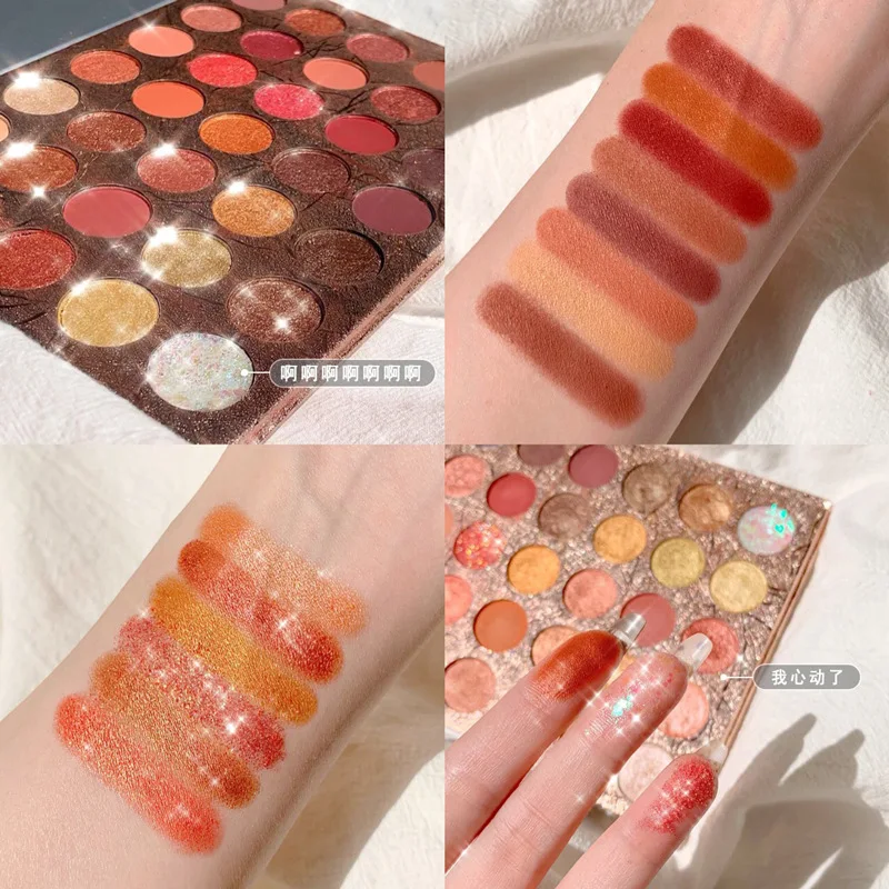 Eyeshadow Palette ins Unicorn Matte Pearl Glitter Pink Sequin Waterproof Earth Color Silky Powder Pigmented Makeup Kit dikalu
Eyeshadow Palette ins Unicorn Matte Pearl Glitter Pink Sequin Waterproof Earth Color Silky Powder Pigmented Makeup Kit dikalu