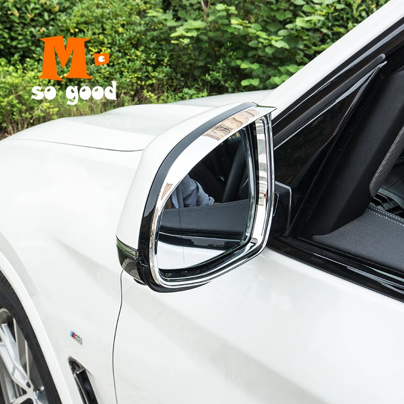 For BMW X3 G01 X4 G02 ABS Plastic Chrome 20182019 Rearview Mirror Block Rain Eyebrow Cover Trim car Moulding Accessories Sticker
For BMW X3 G01 X4 G02 ABS Plastic Chrome 20182019 Rearview Mirror Block Rain Eyebrow Cover Trim car Moulding Accessories Sticker