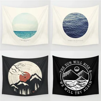 Dropshipping Mountain Water Tapestry Wall Hanging Hippie Polyester Home Decor Blanket Fabric Bedroom 180×230CM With 6M LED Light 
Dropshipping Mountain Water Tapestry Wall Hanging Hippie Polyester Home Decor Blanket Fabric Bedroom 180×230CM With 6M LED Light