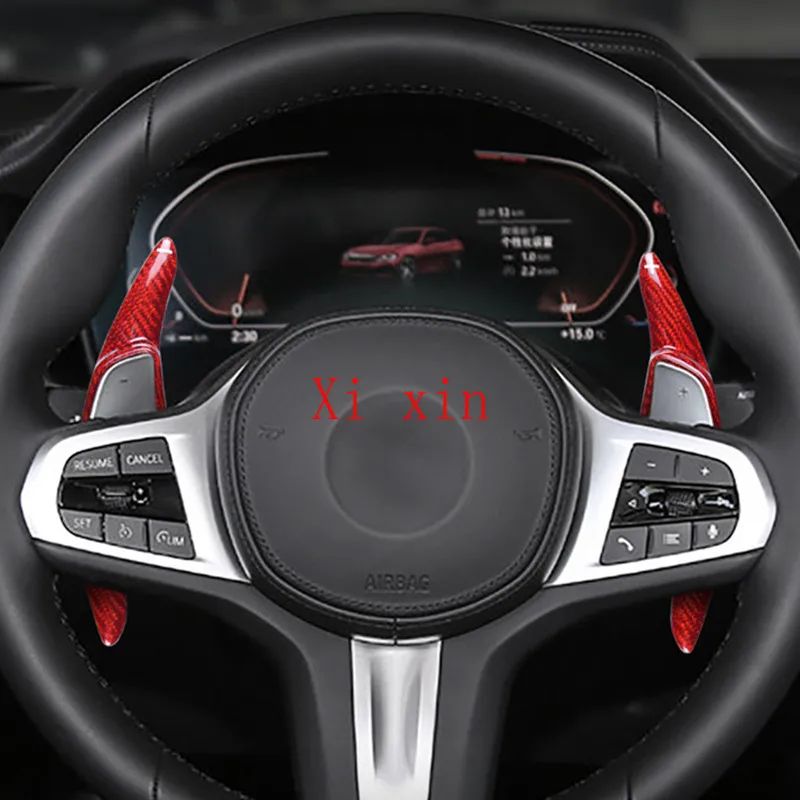 For BMW 2018-2020 3/5 Series 7/8 Series X4 M5 X3 X5 X6 X7 X5M X6M X7M M8 Steering wheel shift paddles with extended carbon fiber
For BMW 2018-2020 3/5 Series 7/8 Series X4 M5 X3 X5 X6 X7 X5M X6M X7M M8 Steering wheel shift paddles with extended carbon fiber