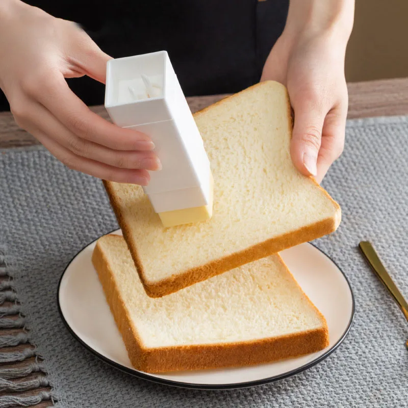 Butter Smear Stick Spread On Bread Bake Utensils Baking Applicator Squeezer Cheese Storage Box Portable Kitchen Gadget | Дом и сад