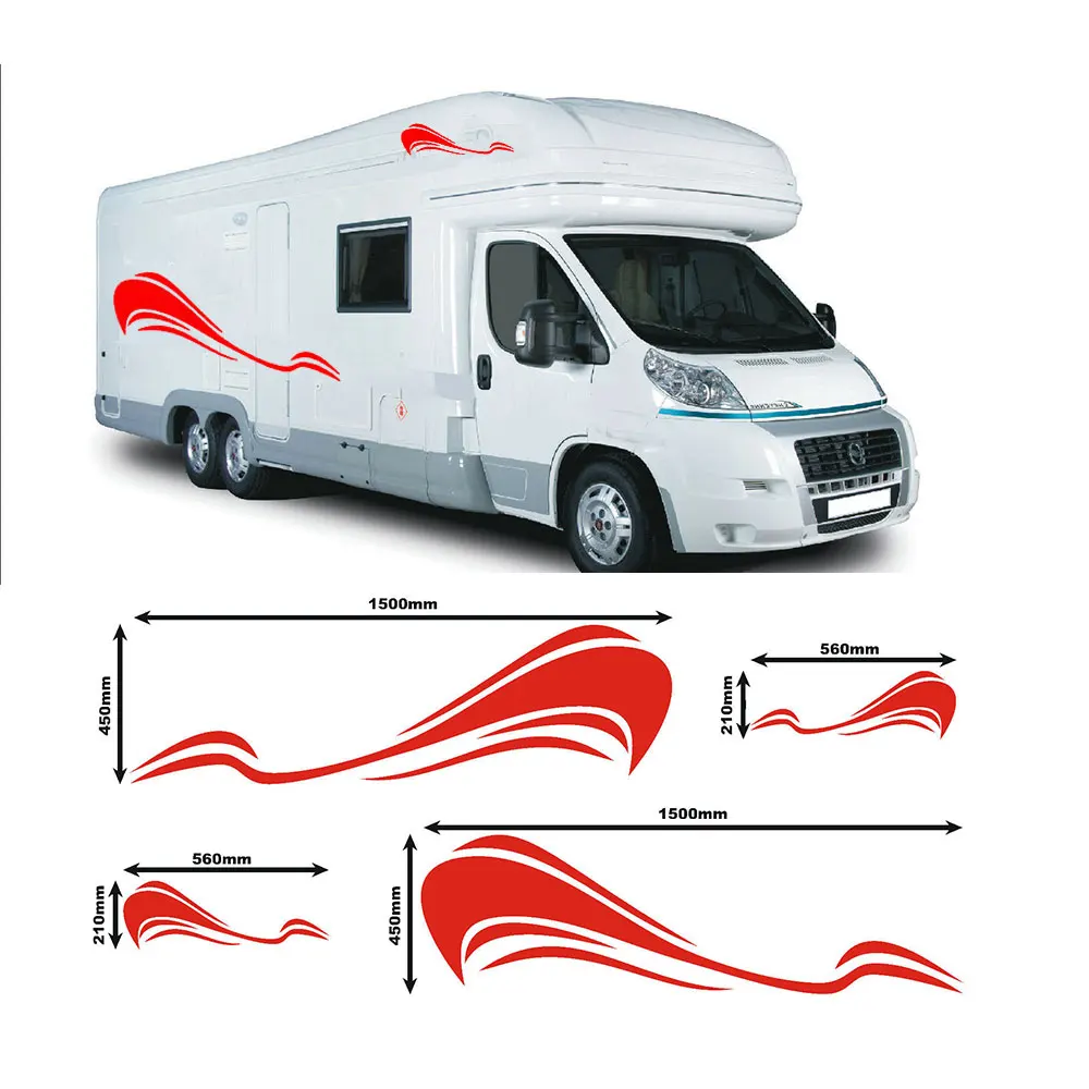 Hot Sell Motorhome Vinyl Car Stickers Camper Sticker Decal Waterproof Accessories for JDM SUV RV VAN
Hot Sell Motorhome Vinyl Car Stickers Camper Sticker Decal Waterproof Accessories for JDM SUV RV VAN