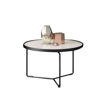 Simple modern living room creative decoration combination round glass small apartment furniture 
Simple modern living room creative decoration combination round glass small apartment furniture