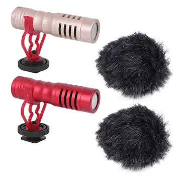 microfone microfono inalambrico Mini Portable 3 5mm Condenser Microphone Phone Video Record Camera Interview Mic with Muff
microfone microfono inalambrico Mini Portable 3 5mm Condenser Microphone Phone Video Record Camera Interview Mic with Muff