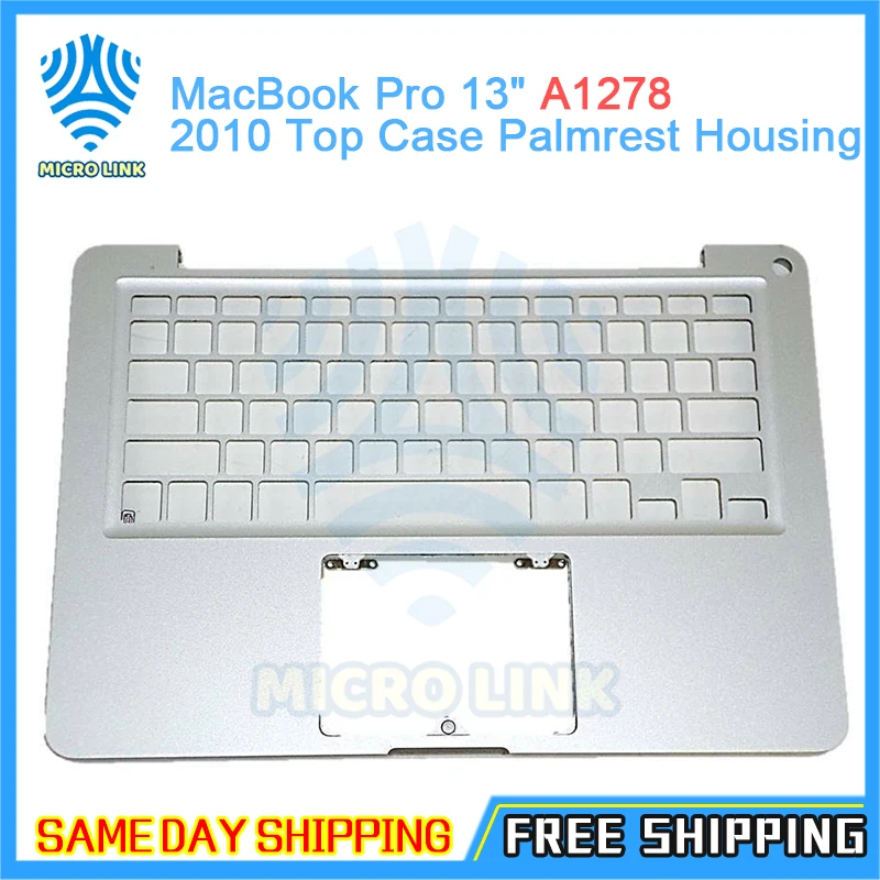 Новая расположение США для MacBook Pro 13 дюймов A1278 верхний корпус Подставка рук без