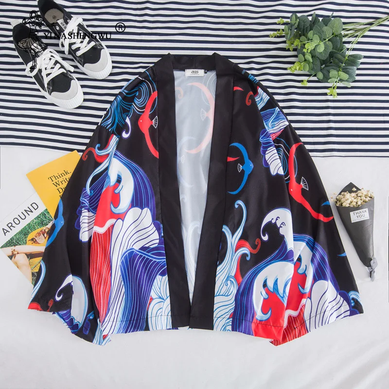 Одежда Yukata женский японский кардиган Kimonos мужской японский традиционный кимоно Femme свободное тонкое пальто унисекс пляжная Повседневная рубашка
Одежда Yukata женский японский кардиган Kimonos мужской японский традиционный кимоно Femme свободное тонкое пальто унисекс пляжная Повседневная рубашка