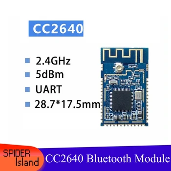 CC2640 Bluetooth 4.2 / 5.0 Master-Slave Integration Bluetooth Module Wireless Serial Port Transparent Transmission Ultra Module
CC2640 Bluetooth 4.2 / 5.0 Master-Slave Integration Bluetooth Module Wireless Serial Port Transparent Transmission Ultra Module