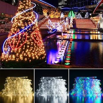 12m 120LED Strip Light LED Rope String Light Cooper Wire Christmas Light with Remote Control for Holiday Wedding Party Decor
12m 120LED Strip Light LED Rope String Light Cooper Wire Christmas Light with Remote Control for Holiday Wedding Party Decor