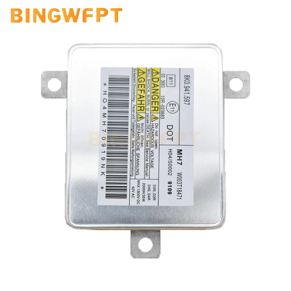 BINGWFPT, новый балласт для фар Audi A3 2008-2013 A4 2007-2011 для V W 8K0941597 8K0941597C 2048703226 лампа
BINGWFPT, новый балласт для фар Audi A3 2008-2013 A4 2007-2011 для V W 8K0941597 8K0941597C 2048703226 лампа