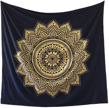 Modern Wall Tapestry Black Light Yellow Mandala Pattern Tapestry Wall Hanging Dormitory Living Room Bedroom Decoration
Modern Wall Tapestry Black Light Yellow Mandala Pattern Tapestry Wall Hanging Dormitory Living Room Bedroom Decoration