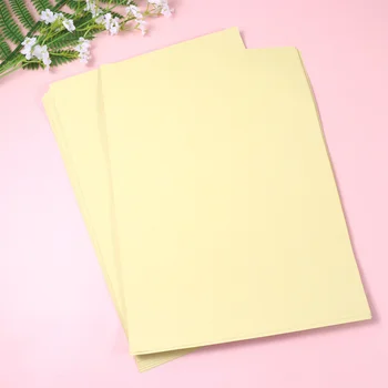 100Pcs A4 Adhesive Sticker Typing Paper Label Paper Blank Printing Paper for Office School (Cowhide)
100Pcs A4 Adhesive Sticker Typing Paper Label Paper Blank Printing Paper for Office School (Cowhide)