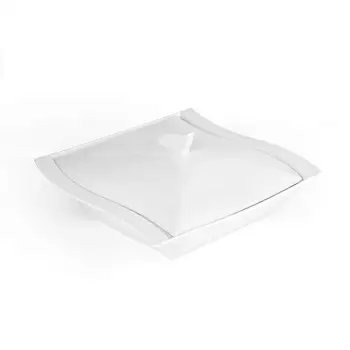 MALACASA Flora Solid Color 10" White Porcelain Soup Pot Tureen with Lid 1.4L Square Salad Barbecue Soup Bowl kitchen Pot Tool
MALACASA Flora Solid Color 10" White Porcelain Soup Pot Tureen with Lid 1.4L Square Salad Barbecue Soup Bowl kitchen Pot Tool