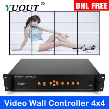 YD-VD16 Full HD 1080P Video Processor 2x2,3x3,4x4Video display HDMI Wall Controller 2x2 multi-screens advertising video wall
YD-VD16 Full HD 1080P Video Processor 2x2,3x3,4x4Video display HDMI Wall Controller 2x2 multi-screens advertising video wall
