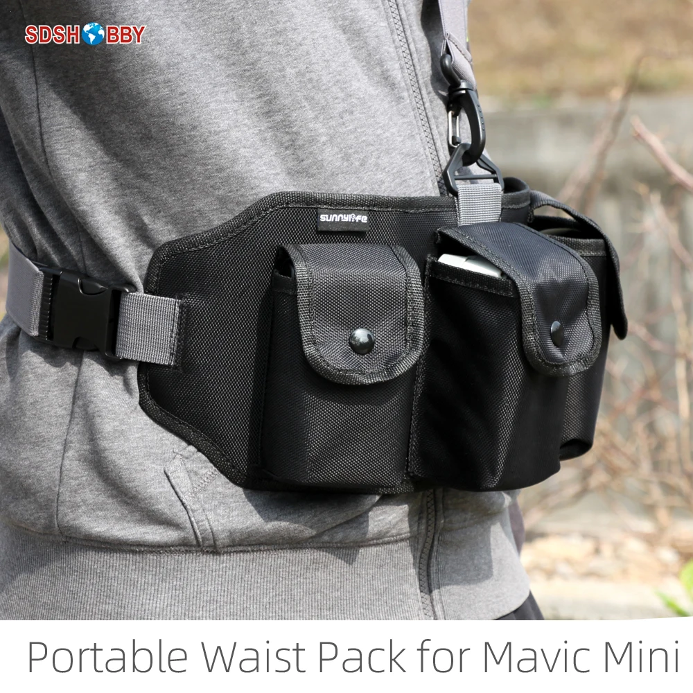 Sunnylife Portable Waist Pack Outdoor Protective Pack Storage Bag for Mavic Mini
Sunnylife Portable Waist Pack Outdoor Protective Pack Storage Bag for Mavic Mini