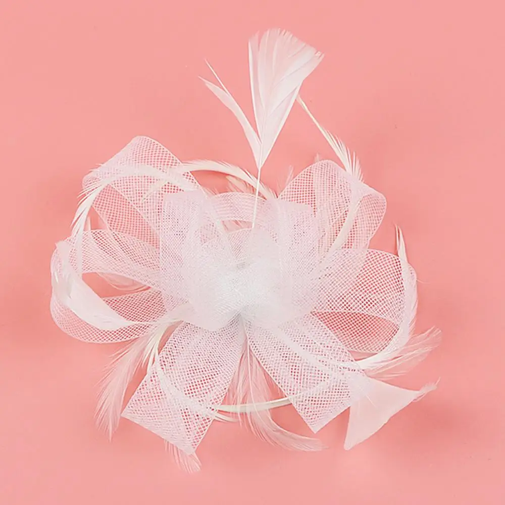 Women Elegant Fascinator Hair Clips Hollow Flower Feather Beads Hair Bands Yarn Cocktail Party Wedding Hair Accessories Corsage
Women Elegant Fascinator Hair Clips Hollow Flower Feather Beads Hair Bands Yarn Cocktail Party Wedding Hair Accessories Corsage