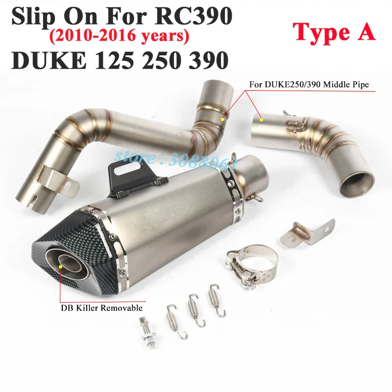 DUKE 390 Akrapovic Exhaust