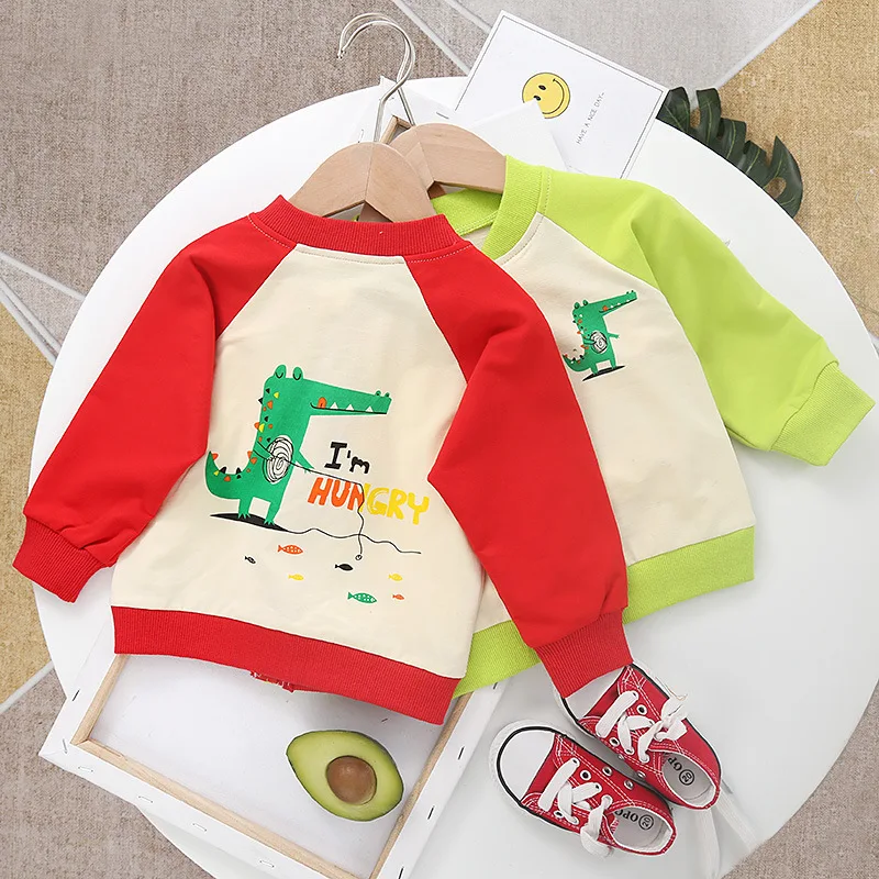 2020 Spring And Autumn BOY'S Top Children Baby Cartoon Animal Crocodile Printed Singe Jacket a Grant from
2020 Spring And Autumn BOY'S Top Children Baby Cartoon Animal Crocodile Printed Singe Jacket a Grant from