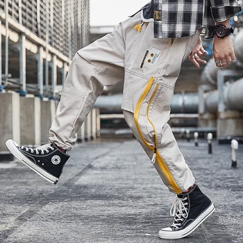 2020 Streetwear Harem Pants Men Elastic Waist Punk Pants With Ribbons Casual Jogger Pants Men Hip Hop Trousers
2020 Streetwear Harem Pants Men Elastic Waist Punk Pants With Ribbons Casual Jogger Pants Men Hip Hop Trousers