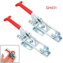 Latch Catch Lock 2pcs 318Kg/701Lbs GH-431 Portable Latch Catch Toggle Clamp Cabinet Boxes Lever Handle Clamp
Latch Catch Lock 2pcs 318Kg/701Lbs GH-431 Portable Latch Catch Toggle Clamp Cabinet Boxes Lever Handle Clamp