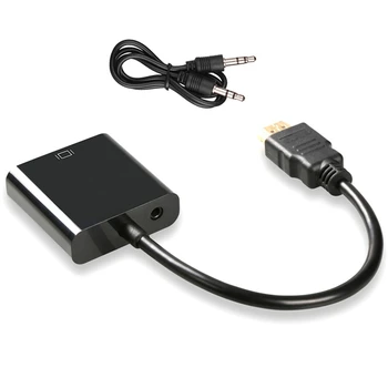 Portable HDMI Conversion Line Support HDCP Male to Female HDMI to VGA Adapter Built-in Conversion Chip for PC Laptop Tablet
Portable HDMI Conversion Line Support HDCP Male to Female HDMI to VGA Adapter Built-in Conversion Chip for PC Laptop Tablet