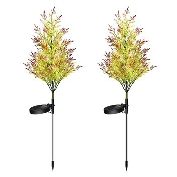 2pcs Fence Cypress Tree Decorative Path Front Door PC Lawn LED Solar Lamp Outdoor Waterproof Garden Landscape Yard Ground Insert
2pcs Fence Cypress Tree Decorative Path Front Door PC Lawn LED Solar Lamp Outdoor Waterproof Garden Landscape Yard Ground Insert