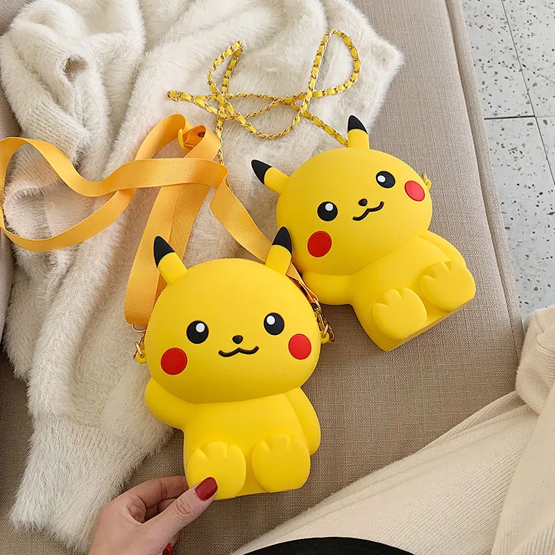Pokeman Cute Cartoon Women Silicone Shoulder Bag Kids Girls Clutch Crossbody Purses And Handbags Storage Cellphone Makeup Bag
Pokeman Cute Cartoon Women Silicone Shoulder Bag Kids Girls Clutch Crossbody Purses And Handbags Storage Cellphone Makeup Bag