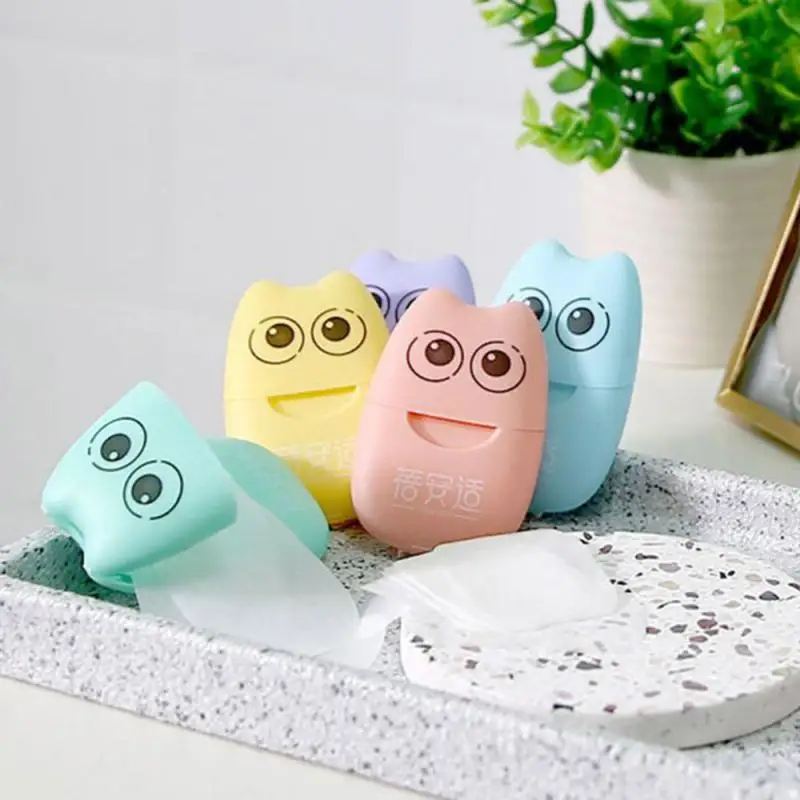 Portable Mini Travel Soap Paper Washing Hand Bath Clean Scented Slice Sheets Disposable Boxe For Cleaning Bathing | Дом и сад