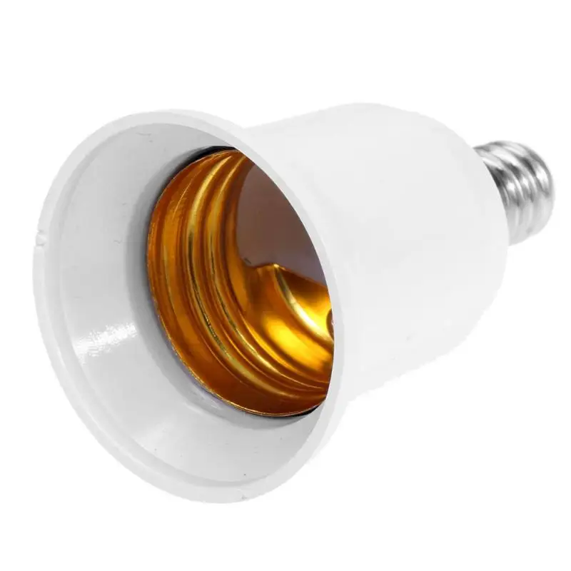 1p Fireproof Plastic Converter E14 To E27 Adapter Conversion Socket High Quality Material Socket Light Bulb Adapter Lamp Holder
1p Fireproof Plastic Converter E14 To E27 Adapter Conversion Socket High Quality Material Socket Light Bulb Adapter Lamp Holder