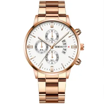 Fashion Men Alloy Case Date Watch Hot Selling Chronograph Fake Three-Eyed Luminous Quartz Sport Wrist Clock Relogio Masculino 
Fashion Men Alloy Case Date Watch Hot Selling Chronograph Fake Three-Eyed Luminous Quartz Sport Wrist Clock Relogio Masculino