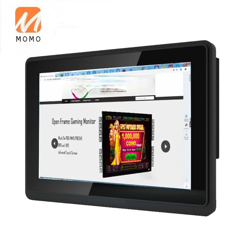 

7 inch open frame touch LCD with DVI HD-MI VGA inpu from IGEECOO