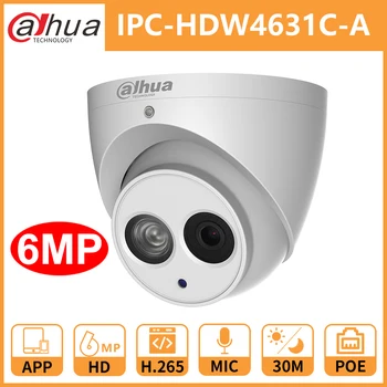 Dahua IPC-HDW4631C-A metal shell 6MP Built-in MIC POE IR 50m IP67 IK10 ip camera replace IPC-HDW4431C-A CCTV camera
Dahua IPC-HDW4631C-A metal shell 6MP Built-in MIC POE IR 50m IP67 IK10 ip camera replace IPC-HDW4431C-A CCTV camera
