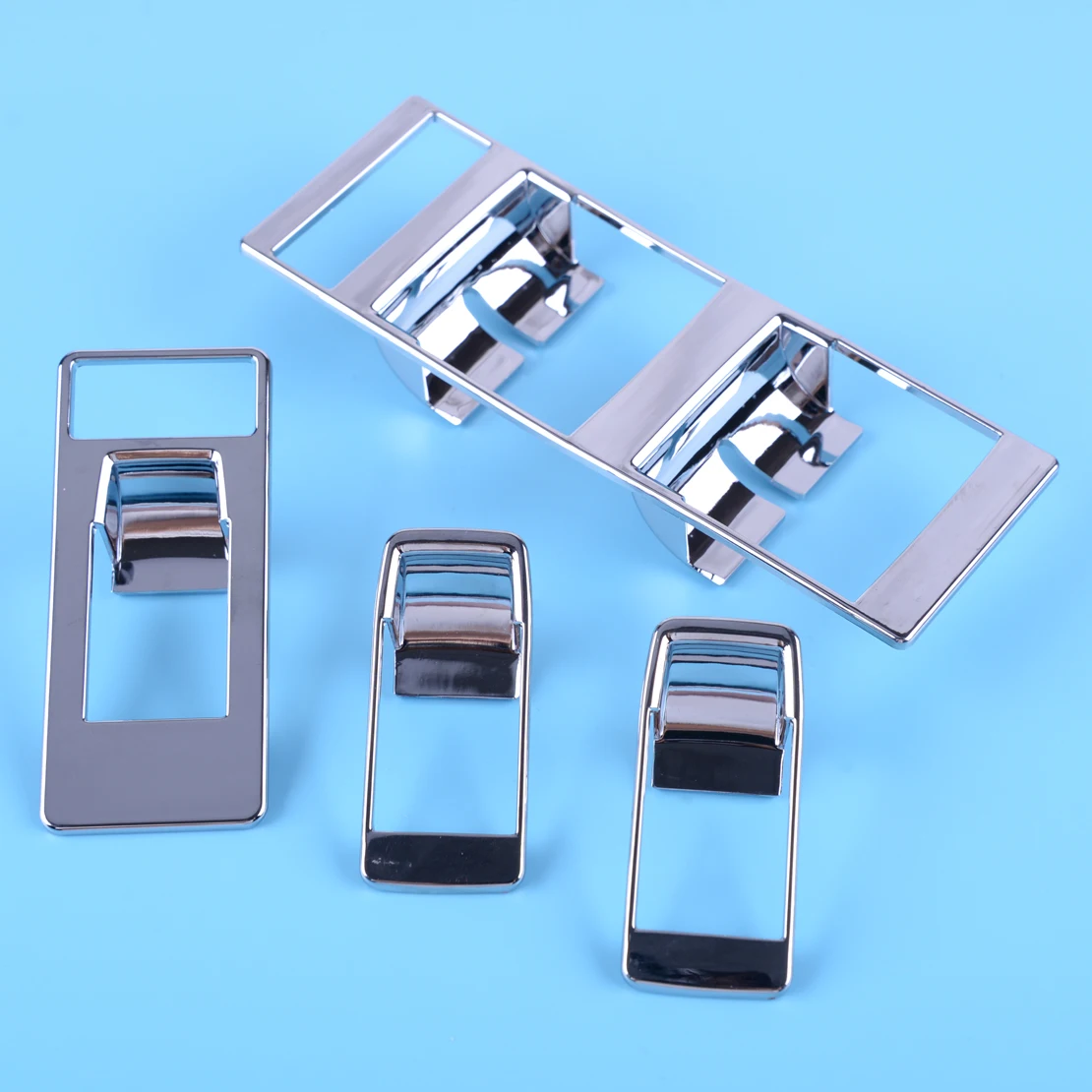 DWCX New Chrome Inner Door Window Switch Button Cover Panel Trim Fit for Jeep Patriot Compass 2009 2010 2011 2012 2013 2014-2017
DWCX New Chrome Inner Door Window Switch Button Cover Panel Trim Fit for Jeep Patriot Compass 2009 2010 2011 2012 2013 2014-2017