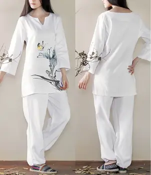 high quality cotton&linen yoga suit kung fu gym clothing tai chi taiji uniforms 
high quality cotton&linen yoga suit kung fu gym clothing tai chi taiji uniforms