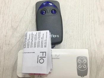 2pieces Flo2r-s electric gate garage door opener 433.92mhz remote control flors Flor-s FLO1 FLO2 FLO4 remotes 
2pieces Flo2r-s electric gate garage door opener 433.92mhz remote control flors Flor-s FLO1 FLO2 FLO4 remotes