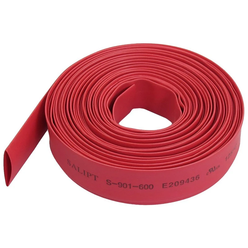 Ratio 2:1 10mm Dia Red Polyolefin Heat Shrinkable Tube Tubing 6 M | Обустройство дома