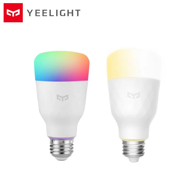 Yeelight Smart LED Bulb 10W 800lm E27 Colorful Adjustable Color Temperature Intelligent Lamp WiFi Remoter Control Updated Ver
Yeelight Smart LED Bulb 10W 800lm E27 Colorful Adjustable Color Temperature Intelligent Lamp WiFi Remoter Control Updated Ver