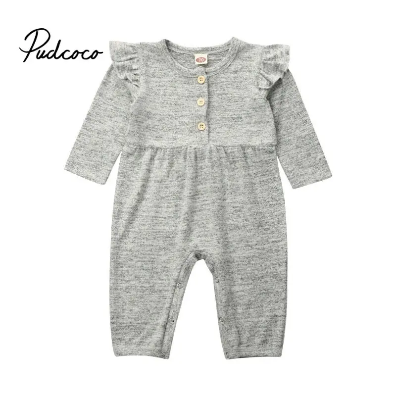 2020 Knitted Newborn Infant Baby Boy Girl Cotton Romper Jumpsuit Boys Girl Fly Long Sleeve Rompers Gray Autumn Clothes Outfit
2020 Knitted Newborn Infant Baby Boy Girl Cotton Romper Jumpsuit Boys Girl Fly Long Sleeve Rompers Gray Autumn Clothes Outfit