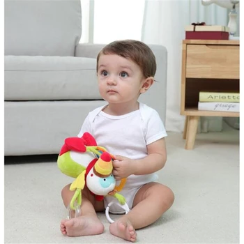 Baby Plush Stroller Toys Newborn Baby Rattles Mobiles Cartoon Animal Hanging Bell Educational Baby Toys 0-12 Months
Baby Plush Stroller Toys Newborn Baby Rattles Mobiles Cartoon Animal Hanging Bell Educational Baby Toys 0-12 Months
