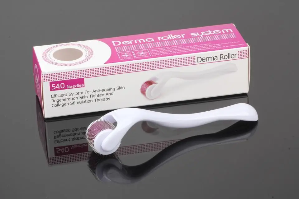 Derma Roller System 540 Needles Micro-needling Roller for Skin Care Hair Regrowth Beard Growth Anti-Hair Loss Mezoroller
Derma Roller System 540 Needles Micro-needling Roller for Skin Care Hair Regrowth Beard Growth Anti-Hair Loss Mezoroller