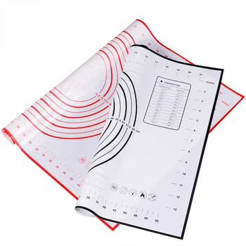 60x80cm Non-Stick Silicone Baking Mat Pad Baking Sheet Glass Fiber Rolling Dough Mat Cookie Macaron Baking Mat Pastry Tools
60x80cm Non-Stick Silicone Baking Mat Pad Baking Sheet Glass Fiber Rolling Dough Mat Cookie Macaron Baking Mat Pastry Tools