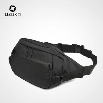 OZUKO Male Casual Waist Packs Waterproof Fanny Pack Men Shoulder Belt Bag Phone Pouch Bags for Teenager Travel Waist Chest Bag
OZUKO Male Casual Waist Packs Waterproof Fanny Pack Men Shoulder Belt Bag Phone Pouch Bags for Teenager Travel Waist Chest Bag