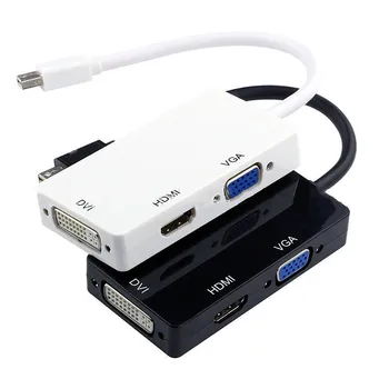 3 IN1 Mini Dp to HDMI/DVI/VGA Adapter Convert Cable for MacBook/ MacBook Pro/ MacBook Air for ThinkPad X1, X230, T420, W530
3 IN1 Mini Dp to HDMI/DVI/VGA Adapter Convert Cable for MacBook/ MacBook Pro/ MacBook Air for ThinkPad X1, X230, T420, W530