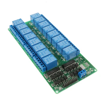 16 Switch Low Status Plate Level SSR 5 V/12 V DC Solid Screen Module SSR 5 V DC for Ardui for AVR PIC MCU DSP ARM PLC Control
16 Switch Low Status Plate Level SSR 5 V/12 V DC Solid Screen Module SSR 5 V DC for Ardui for AVR PIC MCU DSP ARM PLC Control